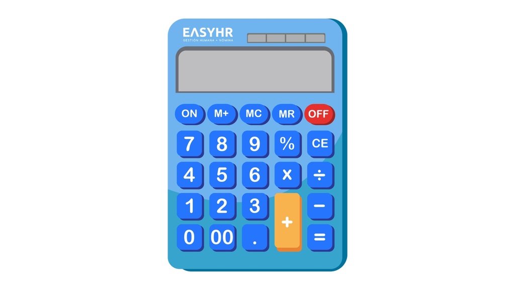 Calculadora de salario neto mensual - EASYHR